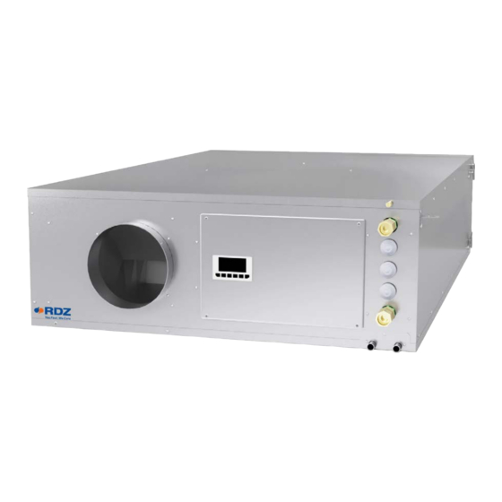 RDZ UC 300 V2 Installation & Technical Manual