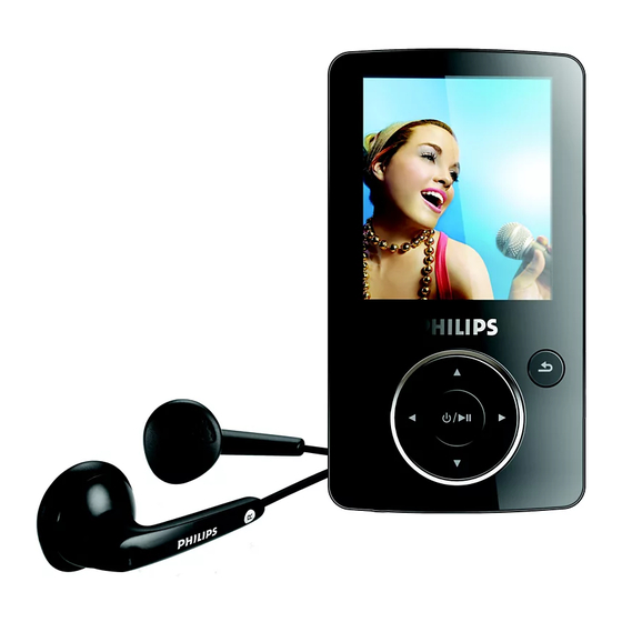 Philips GOGEAR SA3425 Specifications