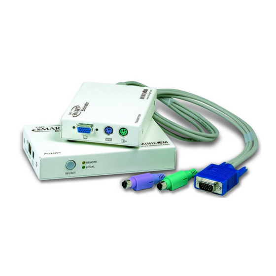 Tripp Lite Cat5 Smart KVM Extender Quick Start Manual
