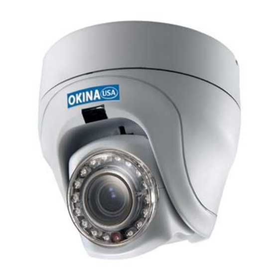 Okina P3D-E48 Dome PTZ Camera Manuals