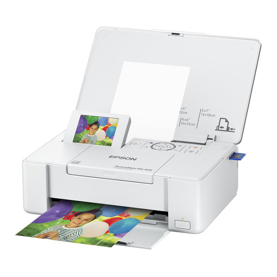 Epson PM-400 Quick Manual