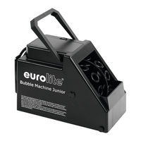 EuroLite Junior Bubble Machine User Manual