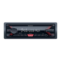 Sony DSX-A200UI Operating Instructions Manual