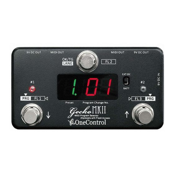 OneControl GECKO MARK II User Manual