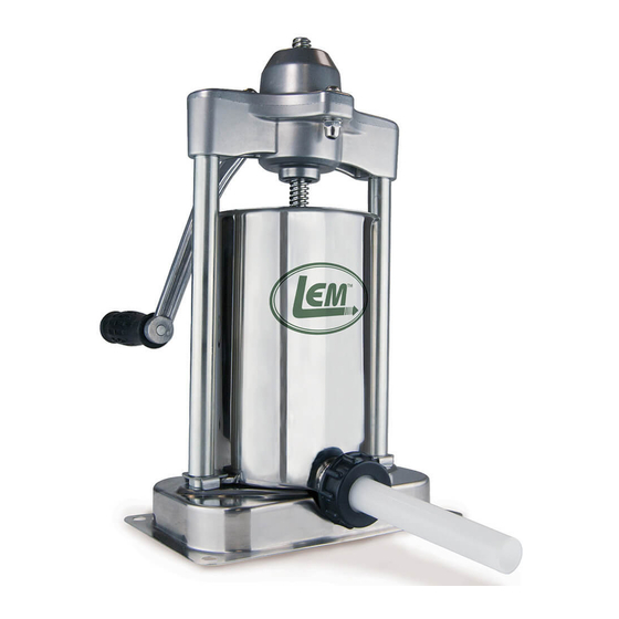 LEM MIGHTY BITE 1606 Use & Maintenance