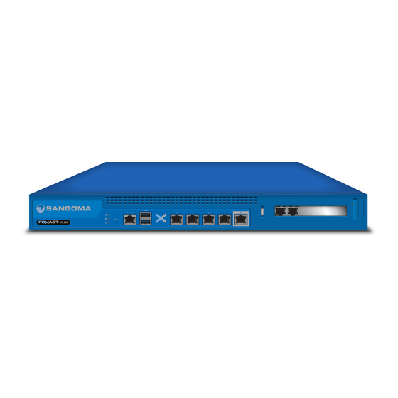 Sangoma PBXact System 300 Recovery Manual