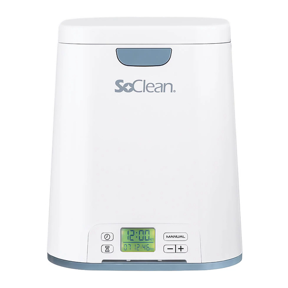 CPAP SoClean 2 Quick Start Manual