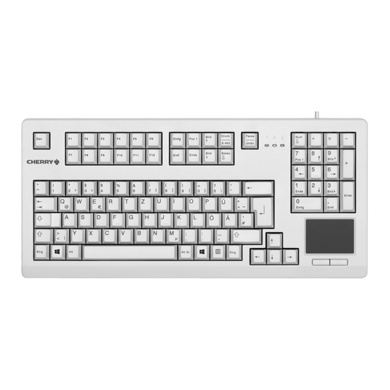 Cherry G80-11900 Operating Manual