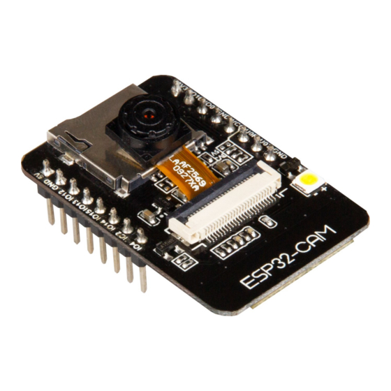 Joy-it SBC-ESP32-Cam Quick Start Manual