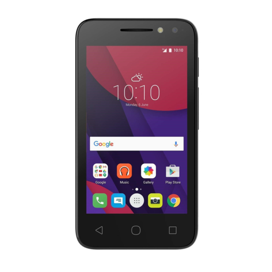 Alcatel PIXI4 Quick Start Manual