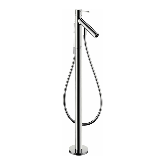 Hans Grohe AXOR Starck 10456000 Instructions For Use Manual