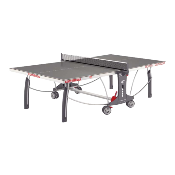 Cornilleau 133005 Table Tennis Table Manuals