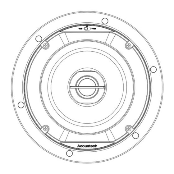 B-I-C America Acoustech AuraPro Series Installation And Owner's Manual
