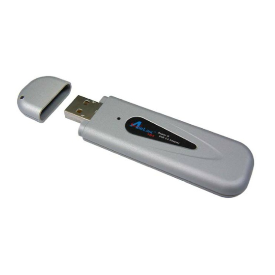 Airlink101 SUPER G WIRELESS USB 2.0 ADAPTER AWLL4030 Quick Installation Manual