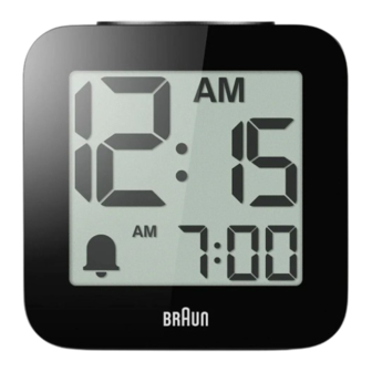 Braun BC25 User Instructions And Guarantee
