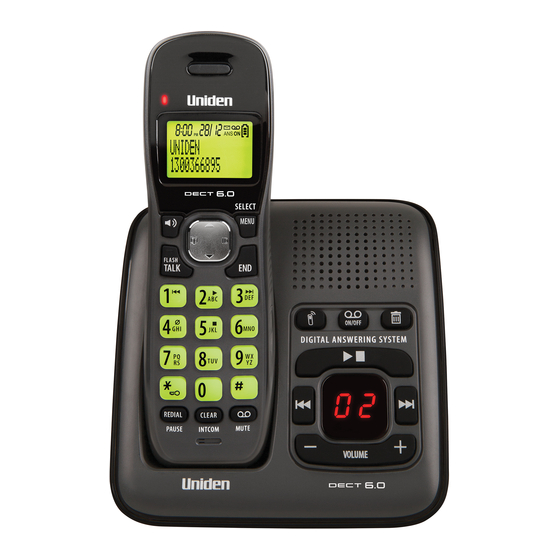 Uniden Dect 1635 Series Owner's Manual