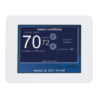 Lennox icomfort Quick Start Manual