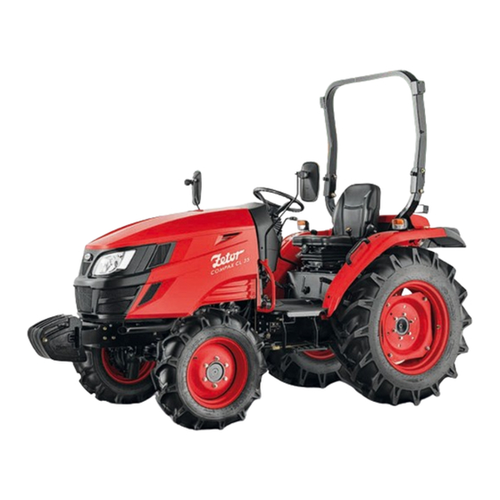 Zetor COMPAX CL Series Operator's Manual