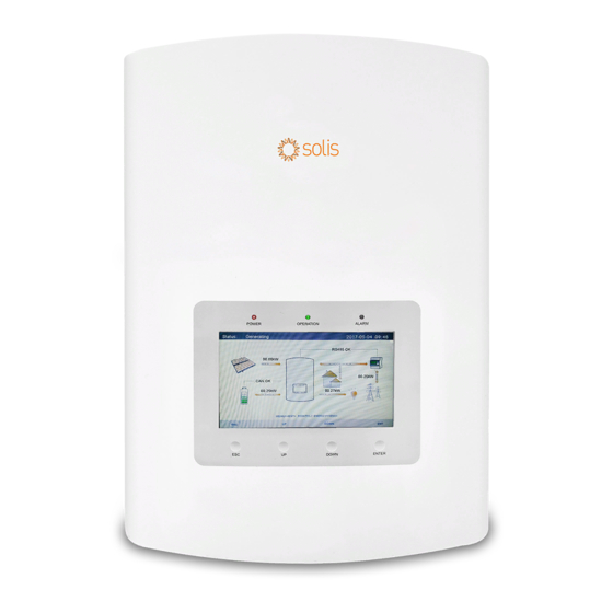 SOLIS RHI-5G Series Instruction Manual