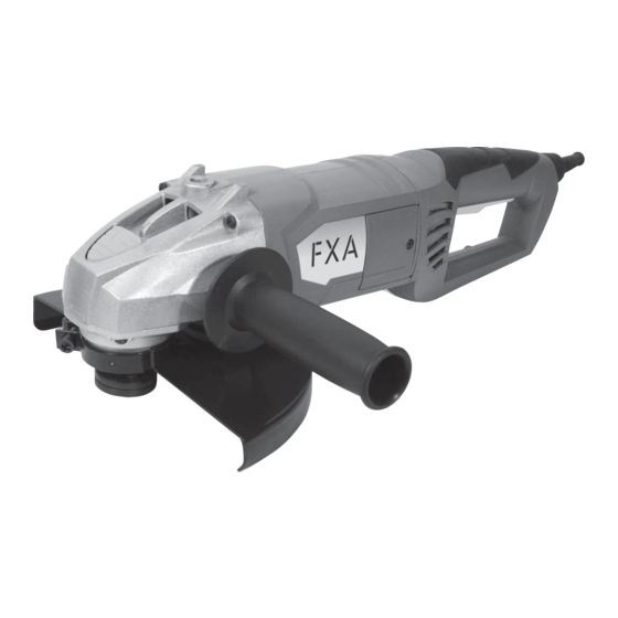 FXA FXABGAG-2000-ZSII Instruction Manual