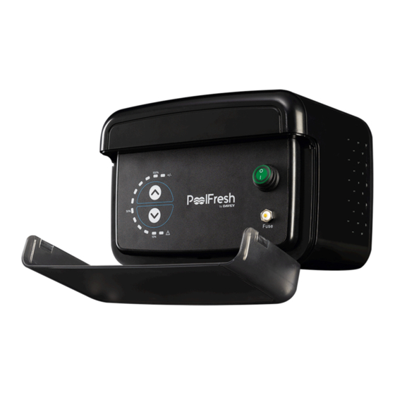 Davey PoolFresh Installation And Operating Instructions Manual