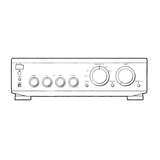 Sony TA-FE530R Operating Instructions Manual