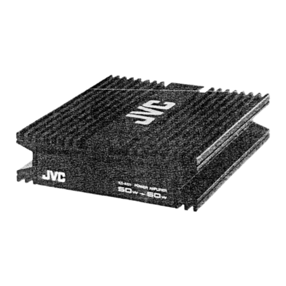 JVC KS-A101J Operation Manual