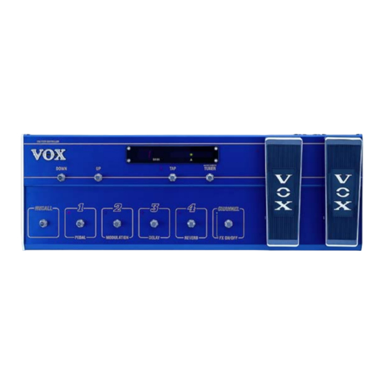 Vox EasyStart VC-12 Manual