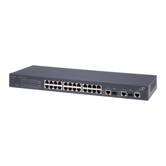 3Com Switch 4210 52-Port Configuration Manual