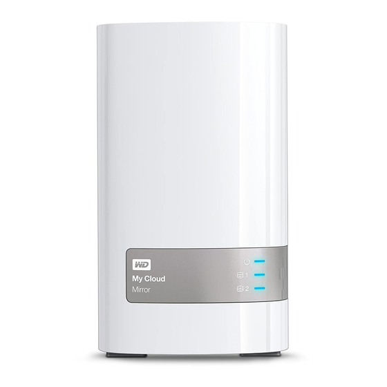 Western Digital My Cloud Mirror User Manual