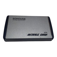 SOHOUSB Mobile disk 2.5 User Manual
