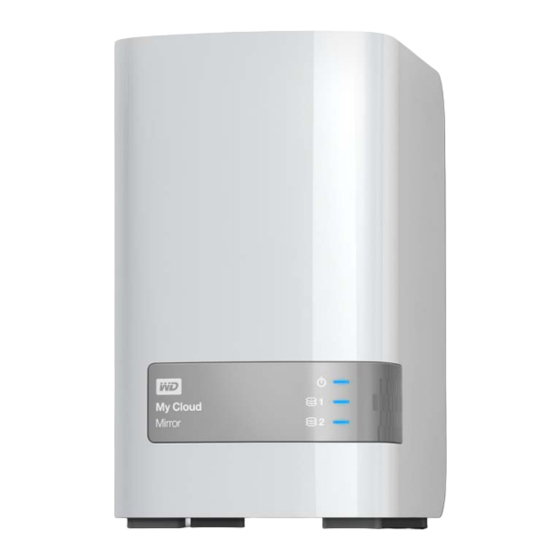 Western Digital My Cloud Mirror User Manual