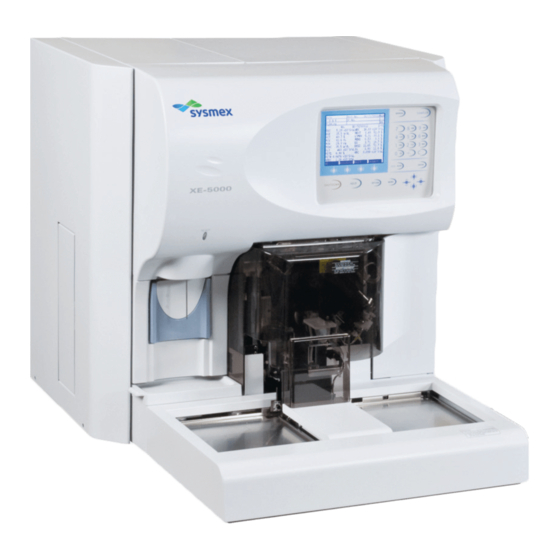 SYSMEX XE-5000 Quick Manual
