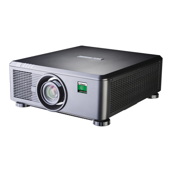 Digital Projection E-Vision Laser 7500 Series Installation And Quick Start Manual