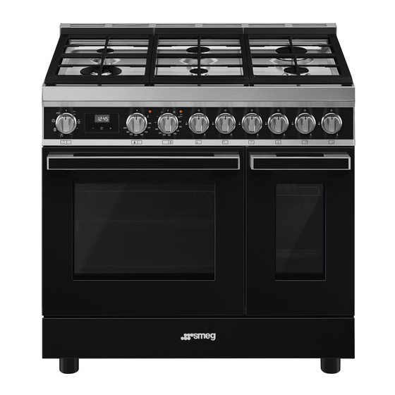 Smeg Portofino CPF92GMBL Original Instructions Manual