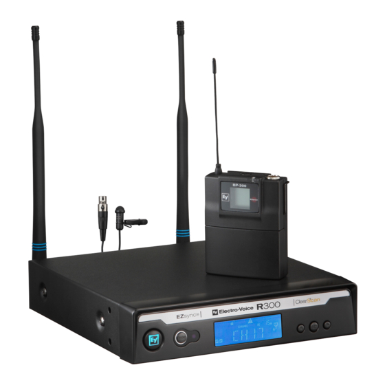 Electro-Voice R300HD User Manual