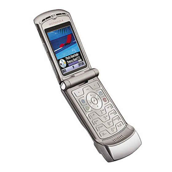 Motorola RAZR V3 User Manual