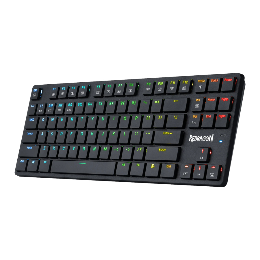 Redragon K539 ANUBIS - Wireless RGB Mechanical Gaming Keyboard Manual