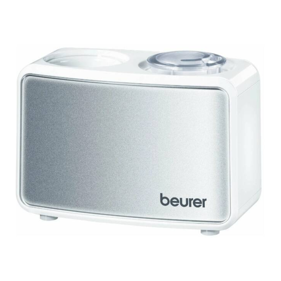 Beurer LB 12 - Mini Air Humidifier Manual
