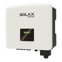 Fronus SOLAX POWER X3-PRO10K-G2 2D Quick Installation Manual