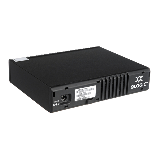 Qlogic SANbox 1400 Series Quick Start Manual