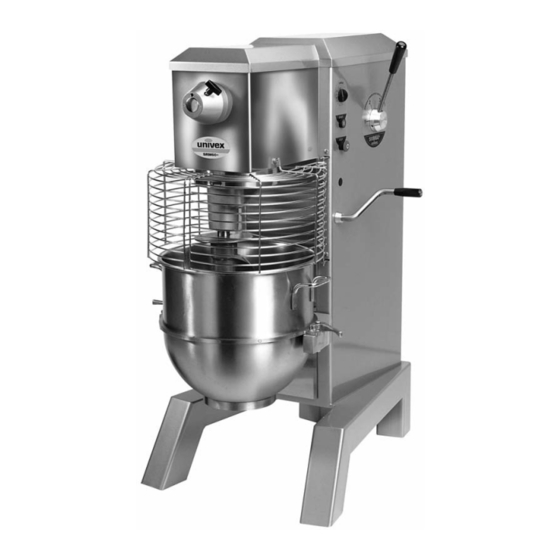Univex SRM60+ Operator's Manual