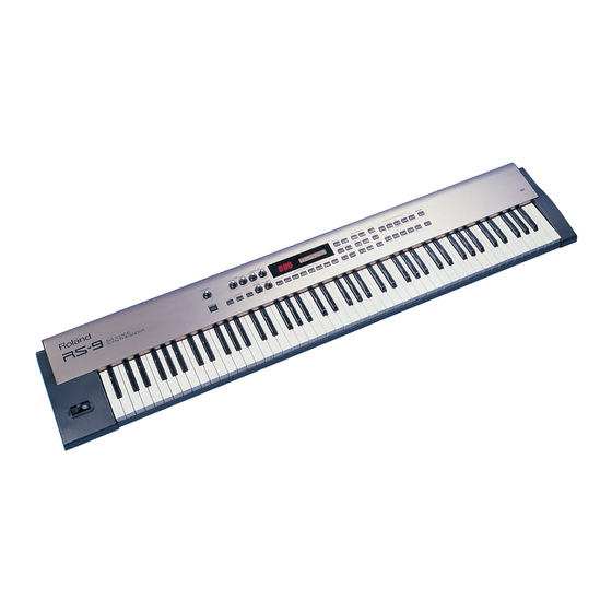 Roland RS-5 Owner's Manual