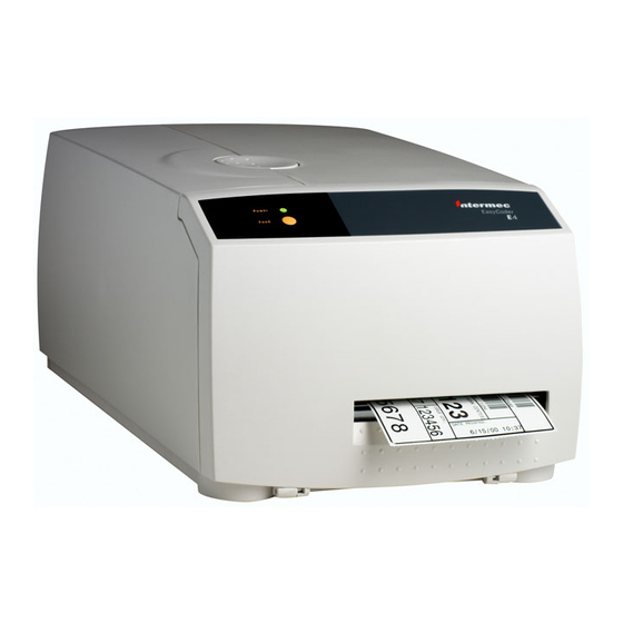 Intermec EasyCoder E4 Manuals
