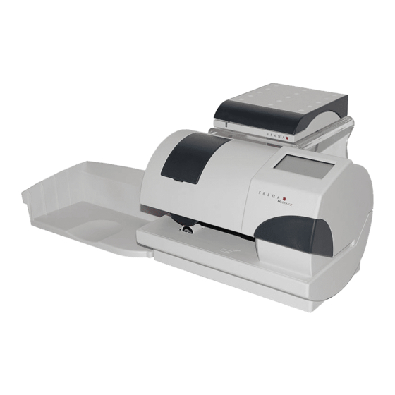 Frama MATRIX F2 Operating Manual