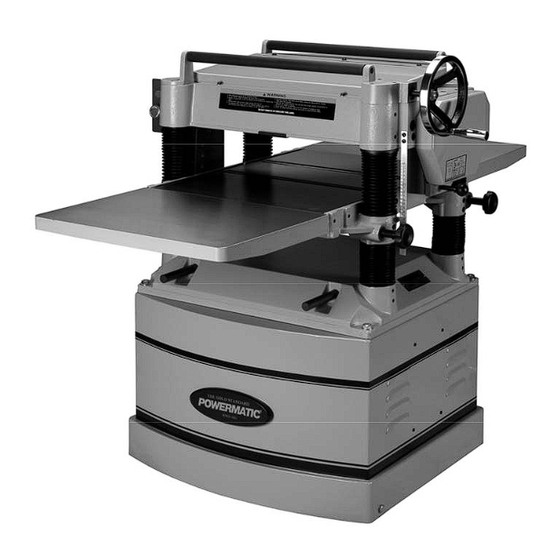 Powermatic 209-1 Operating Instructions And Parts Manual