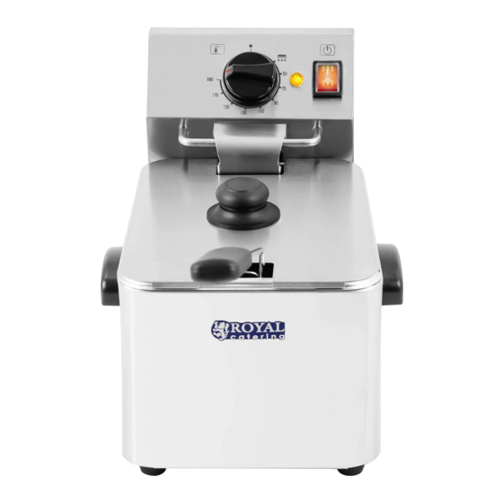 Royal Catering RCEF 08EGO User Manual