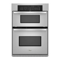 Whirlpool GSC309PVS - 30in Built-in Microwave Combination Double Wall Oven Use And Care Manual