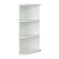 Argos Home Tongue and Groove Corner Shelf 488/2884 Assembly Instructions Manual