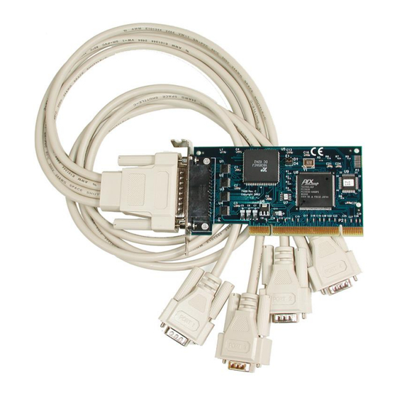 SeaLevel VERSA COMM+4.LPCI User Manual
